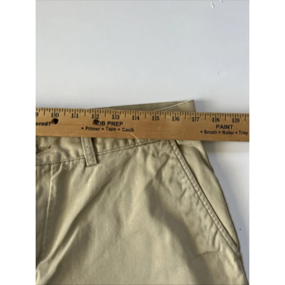 Polo Ralph Lauren Shorts Size 35 Khaki Cotton Prospect Classic Chino Golf Summer